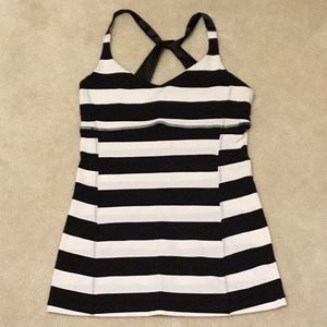 Lululemon support bra tank top